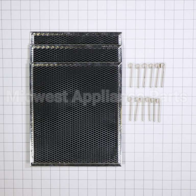 W10412939 Whirlpool Charcoal Filters - 3 Cou