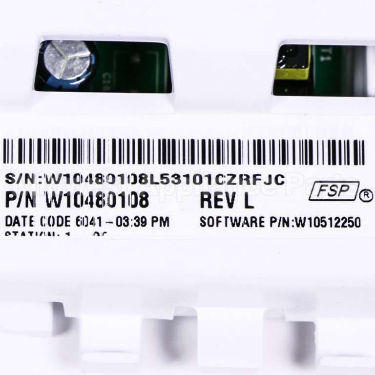 W10480108 Whirlpool Ccuasm Vmw He 120V Wtw56