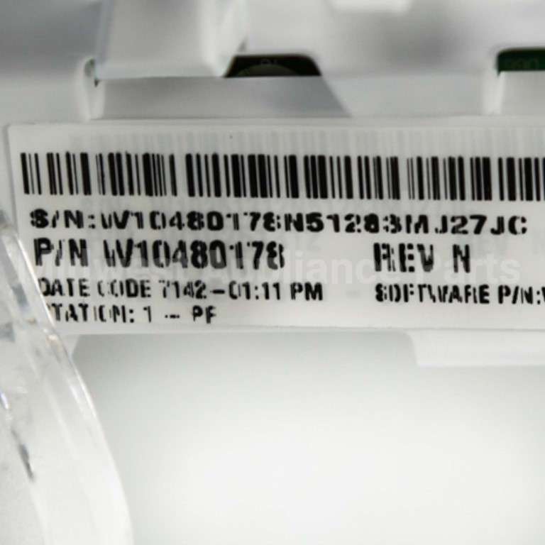 W10480178 Whirlpool Ccuasm Vmw Cl-120V, Mvwc