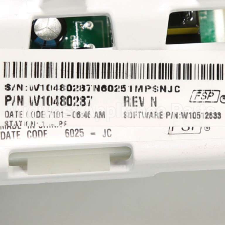 W10480287 Whirlpool Ccuasm Vmw Cl-120V Wtw49