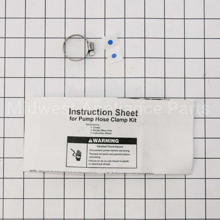 W10548435 Whirlpool Clamp