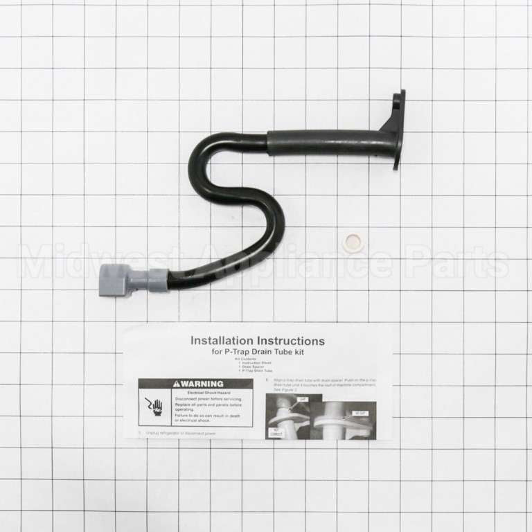 W10619951 Whirlpool Refrigerator Drain Pipe Tube