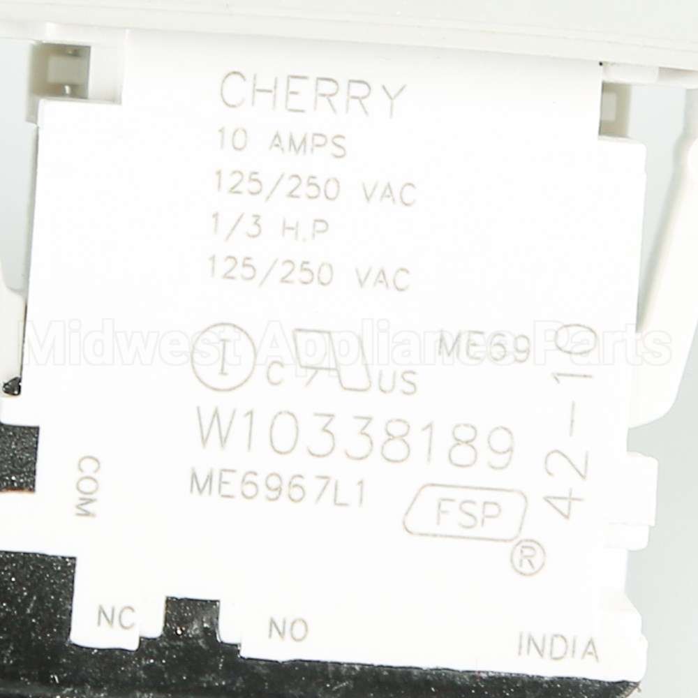 W10702726 Whirlpool Switch-Dor