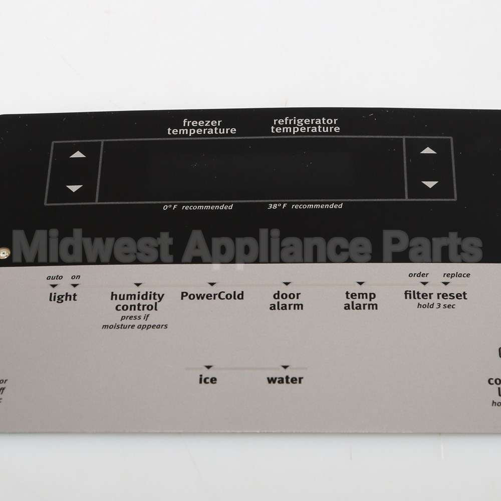 W10731568 Whirlpool Overlay