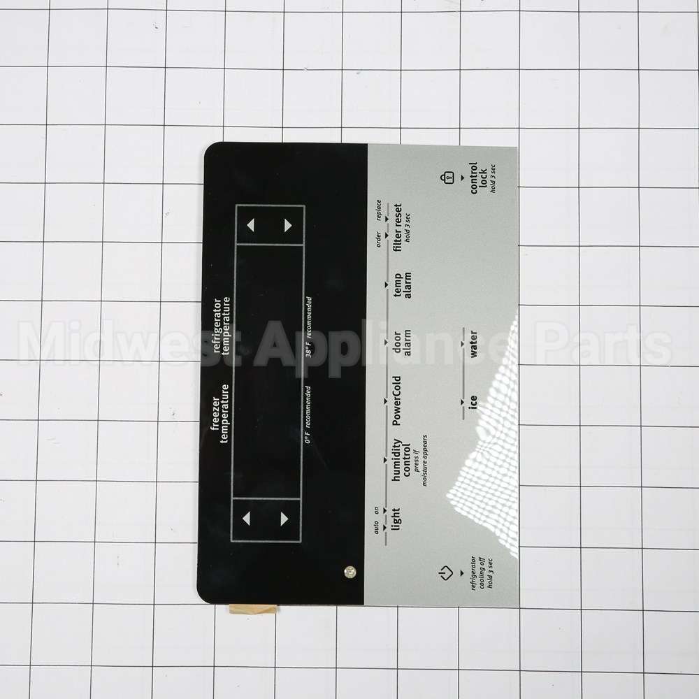 W10731568 Whirlpool Overlay