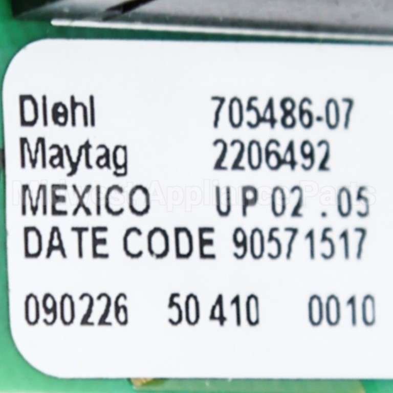 W10756689 Whirlpool Cntrl-Elec