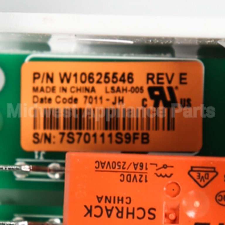 W10802464 Whirlpool Cntrl-Elec