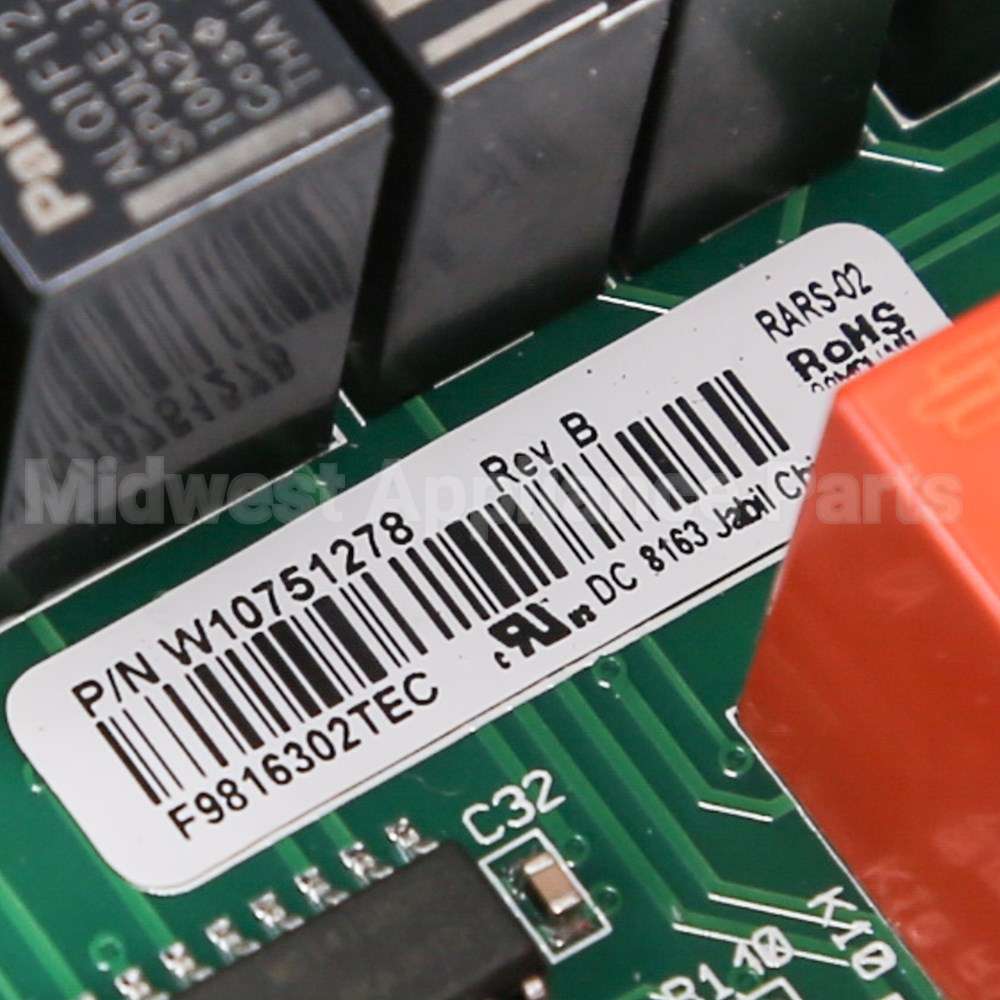 W10807388 Whirlpool Cntrl-Elec