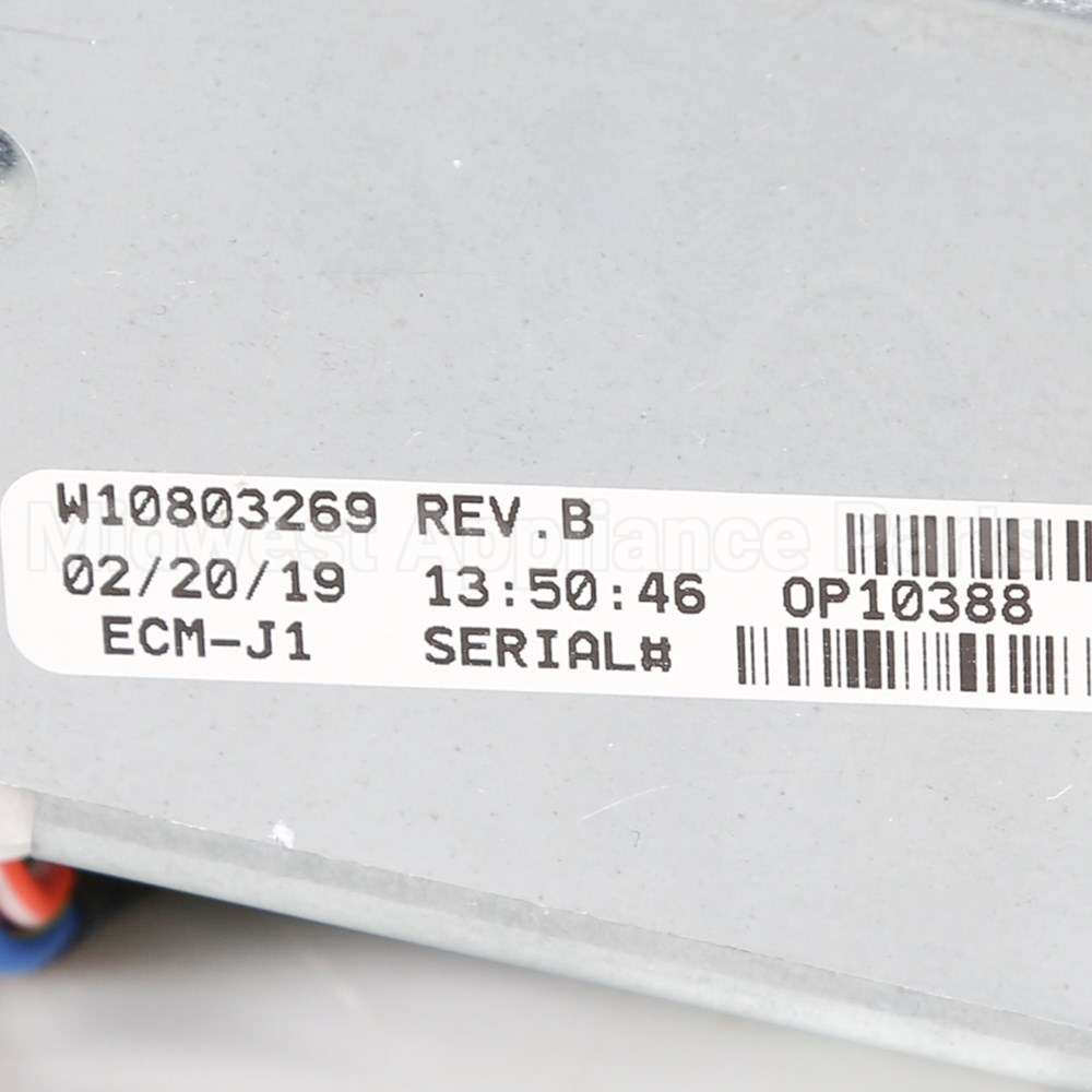 W10818296 Whirlpool Cntrl-Elec