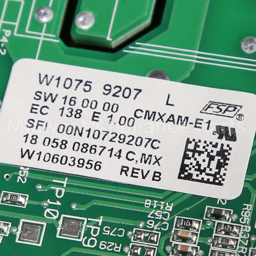 W10859300 Whirlpool Cntrl-Elec