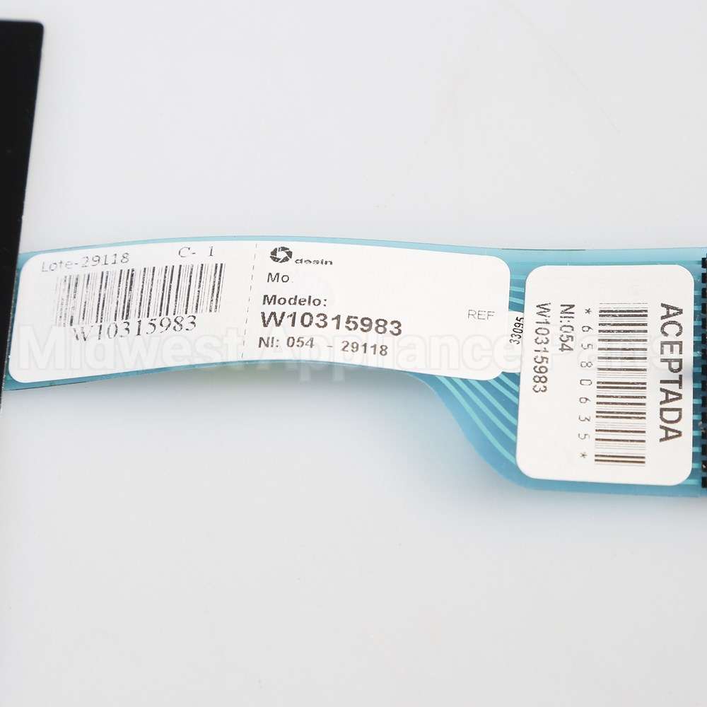 W10860143 Whirlpool Cntrl-Elec