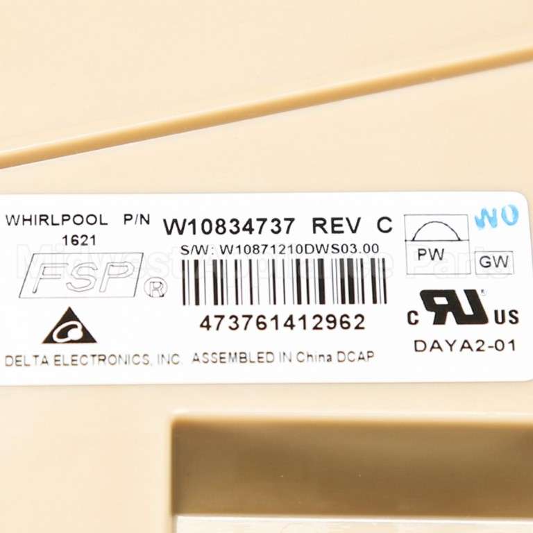 W10906425 Whirlpool Cntrl-Elec