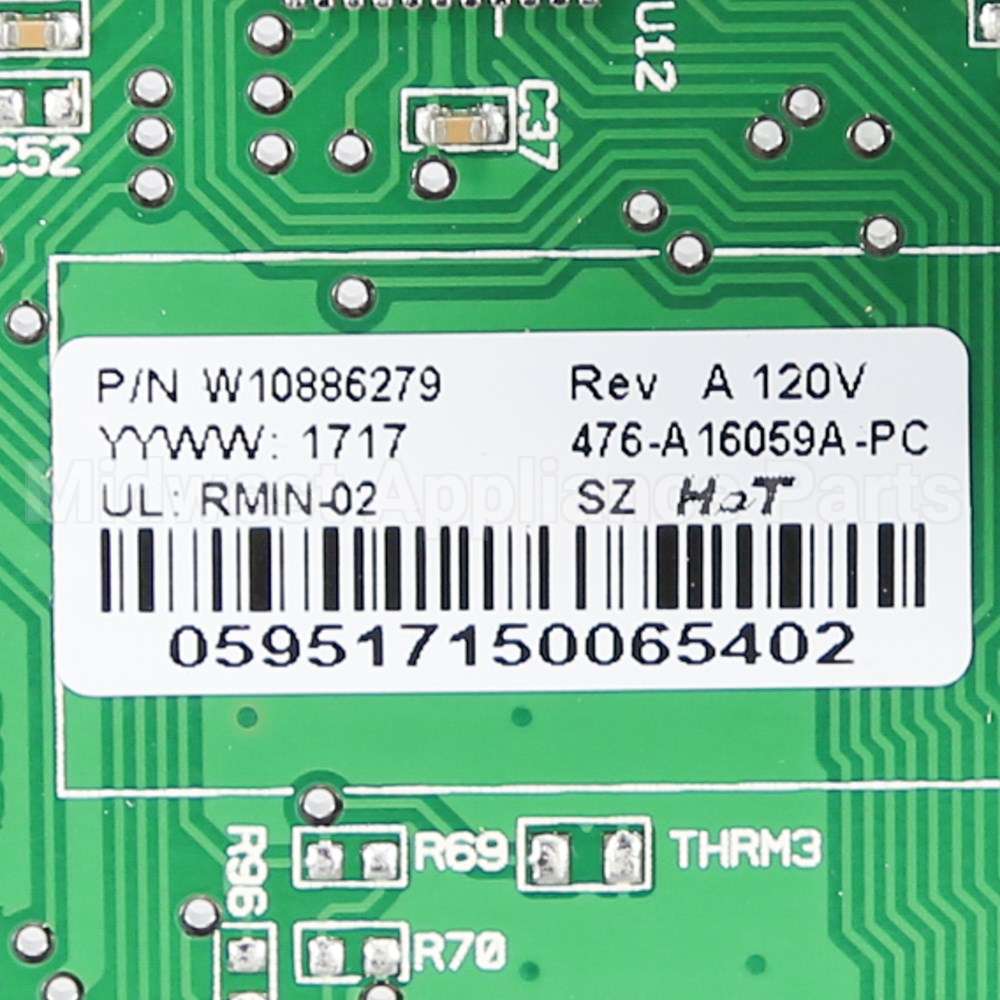 W11035752 Whirlpool Cntrl-Elec