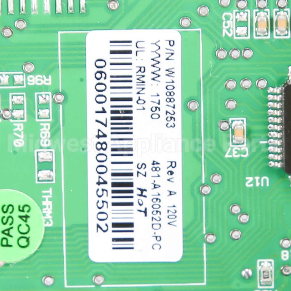 W11035837 Whirlpool Cntrl-Elec