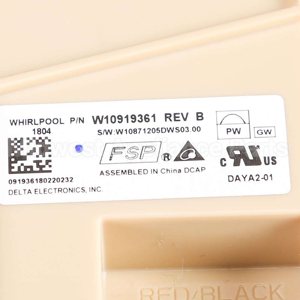 W11087227 Whirlpool Cntrl-Elec