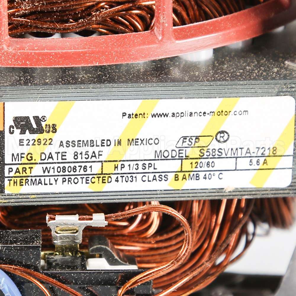 W11126010 Whirlpool Motor-Drve