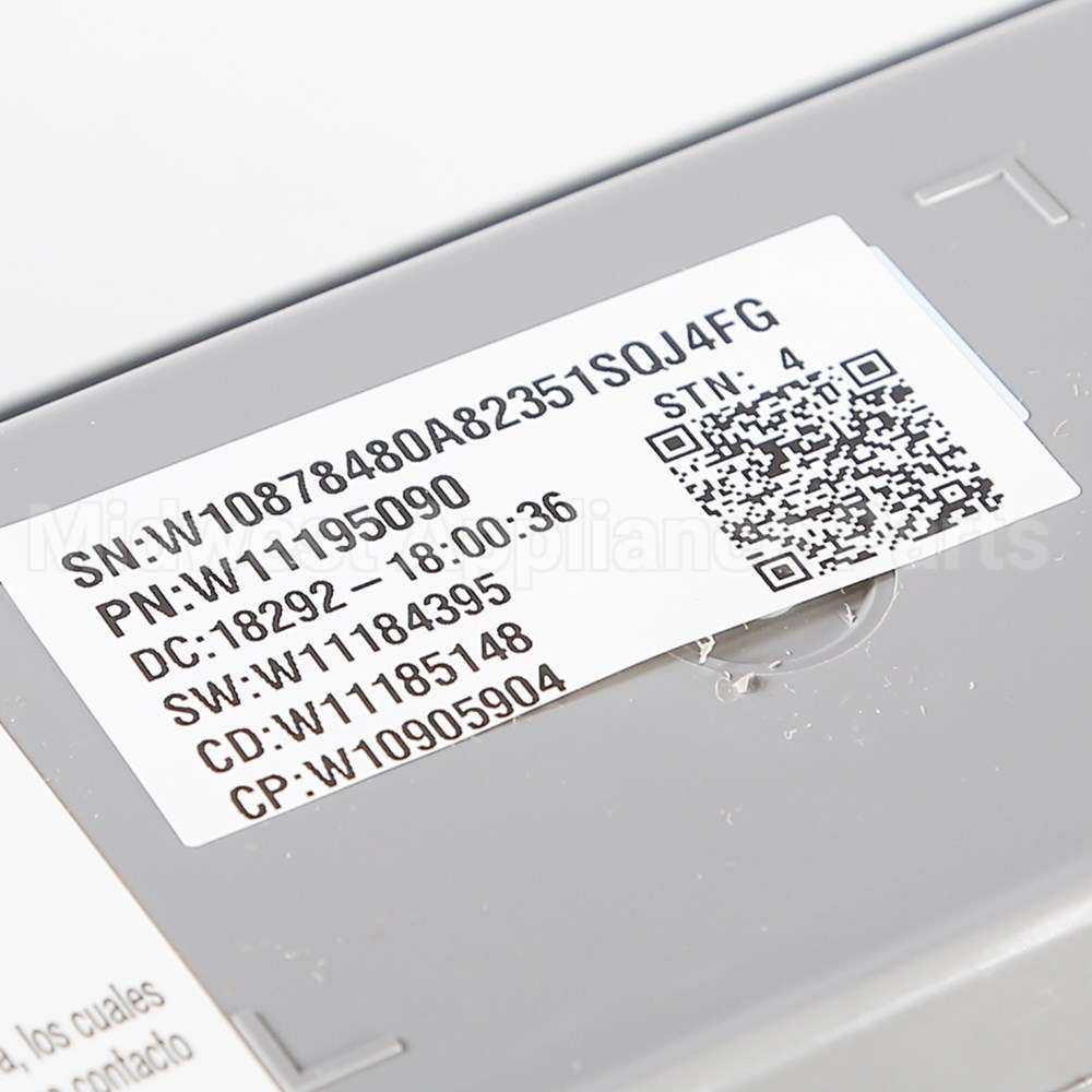 W11201289 Whirlpool Cntrl-Elec