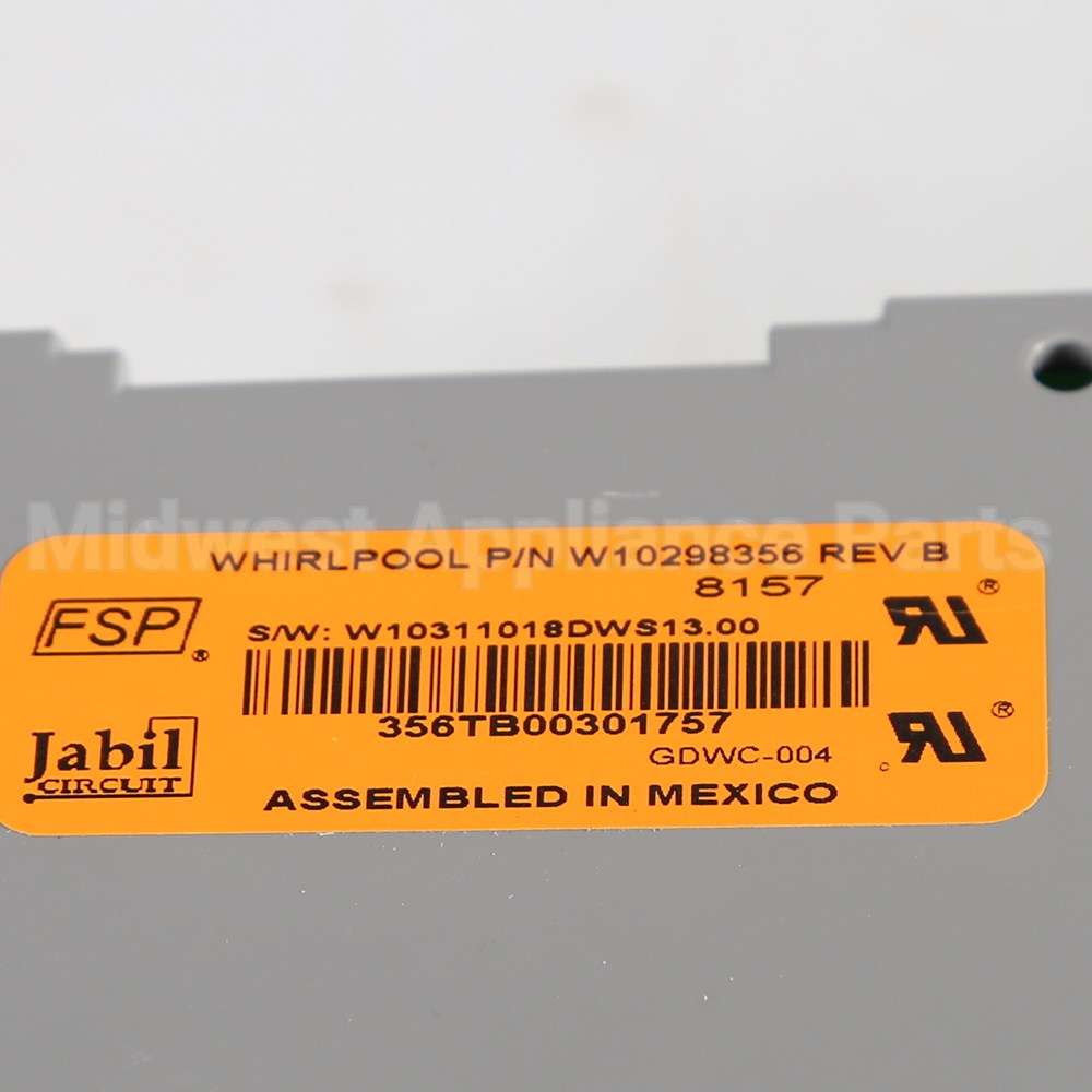 W11202746 Whirlpool Cntrl-Elec