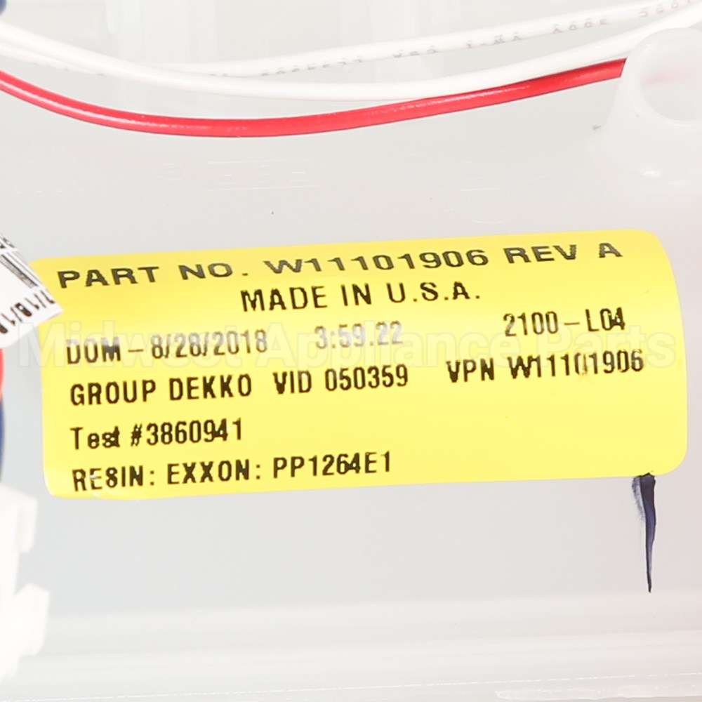 W11210463 Whirlpool Valve