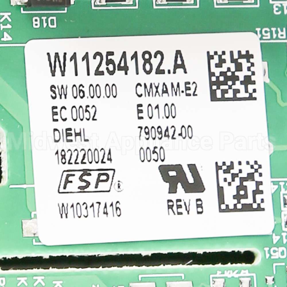 W11295990 Whirlpool Cntrl-Elec