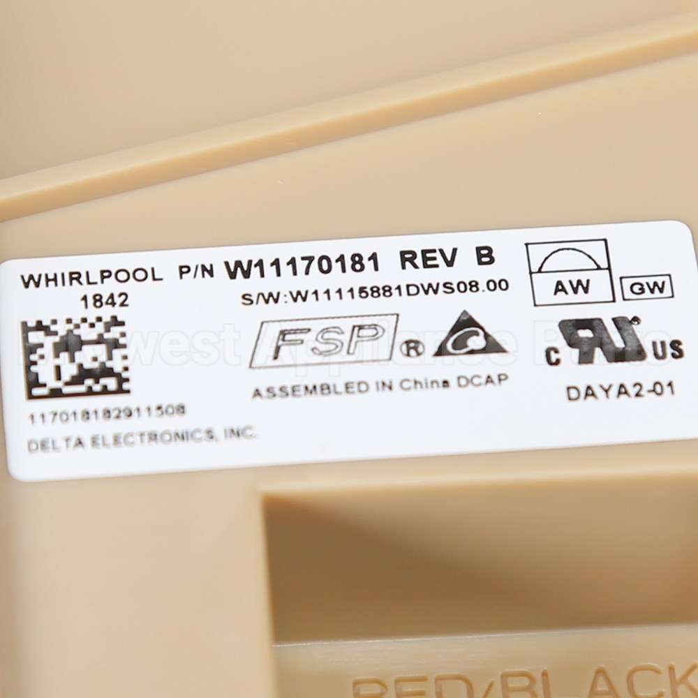 W11305303 Whirlpool Cntrl-Elec