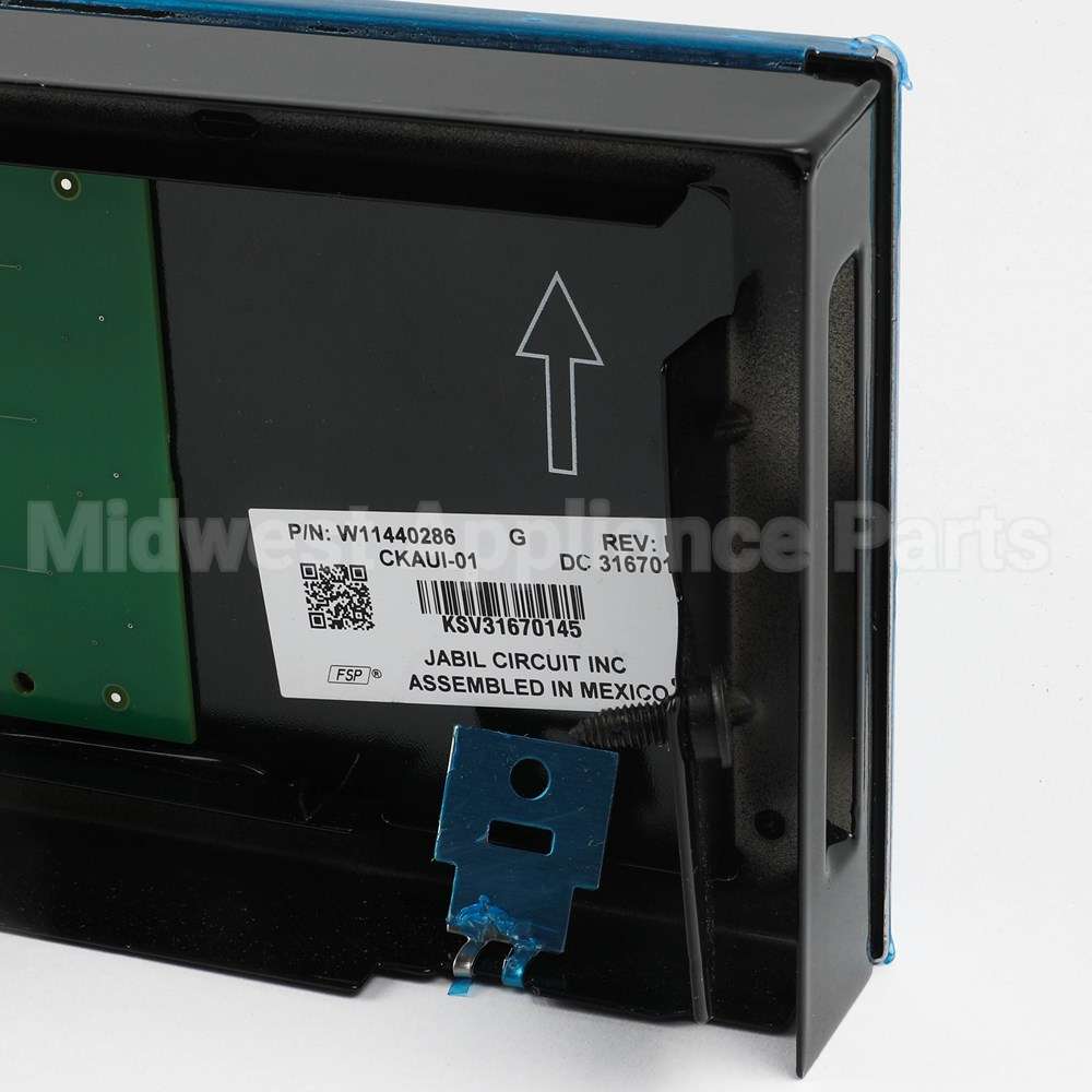 W11600646 Whirlpool Panl-Cntrl