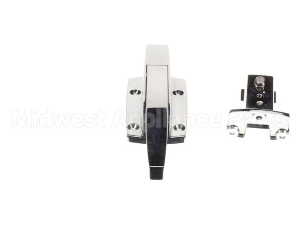 W19-1500 Component Hardware 3/4 To 1-5/8" Offset Polished Chrome Wal
