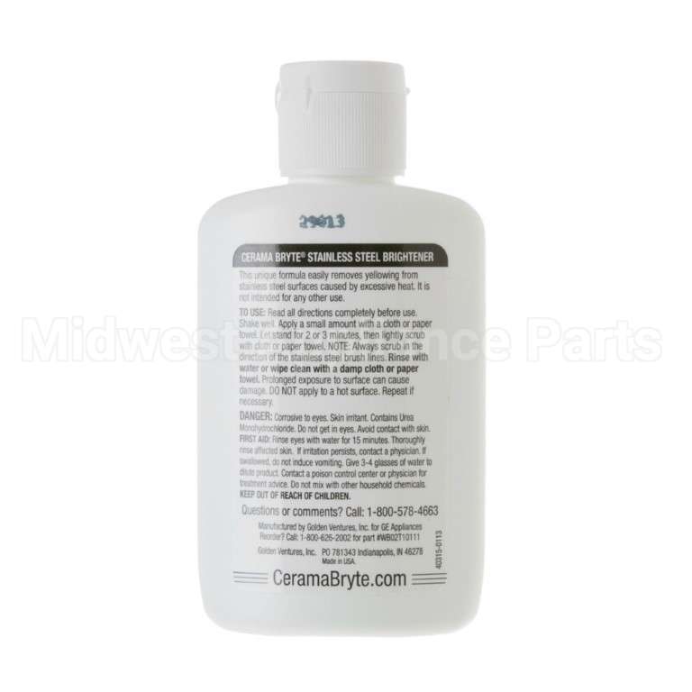 WB02T10111 GE Cleaner-Ss