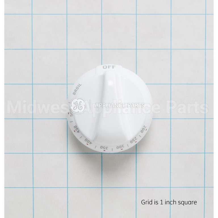 WB03K10036 GE Range Oven Knob - White