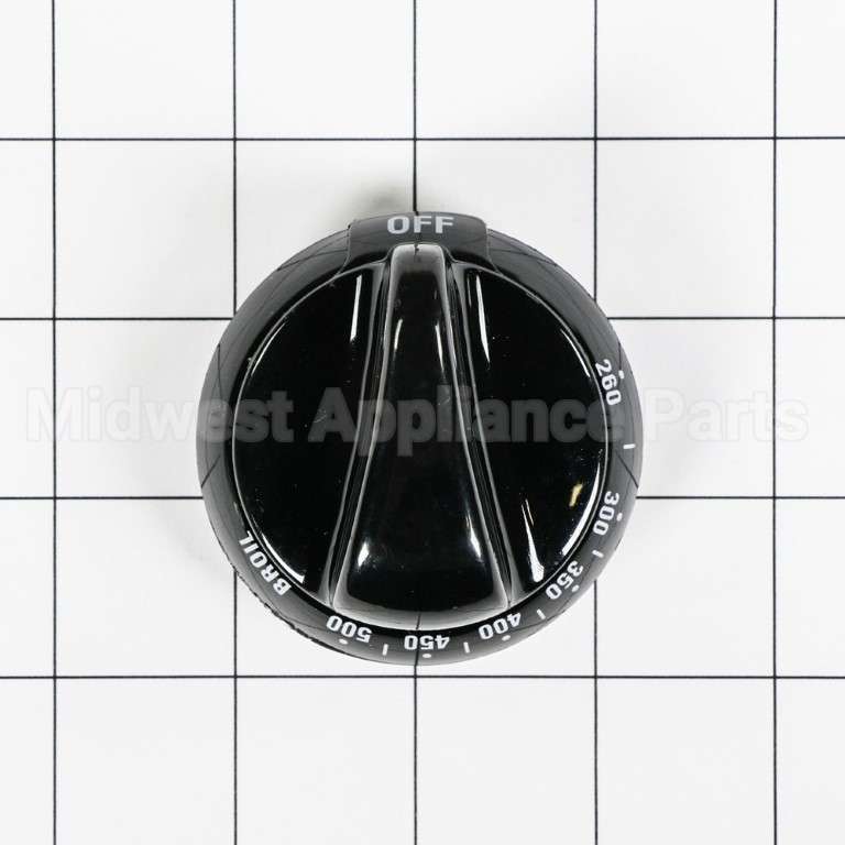 WB03K10159 GE Range Oven Knob - Black