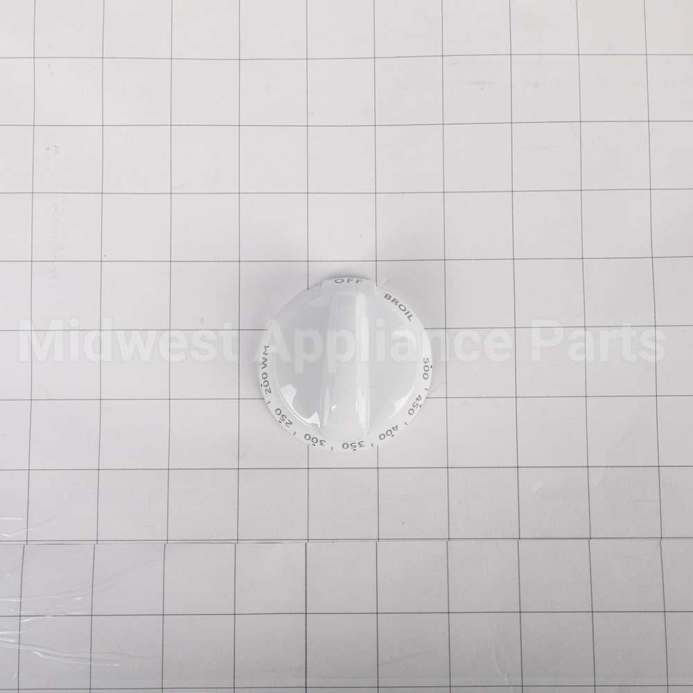WB03K10231 GE Range Thermostat Knob - White