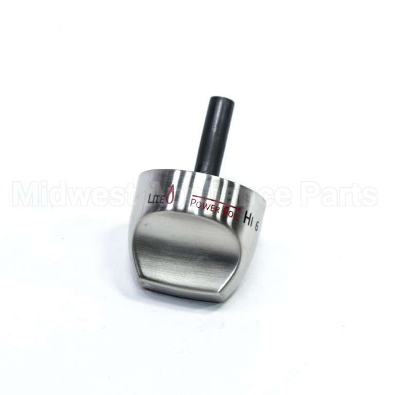 WB03K10266 GE Range Knob - Stainless Steel