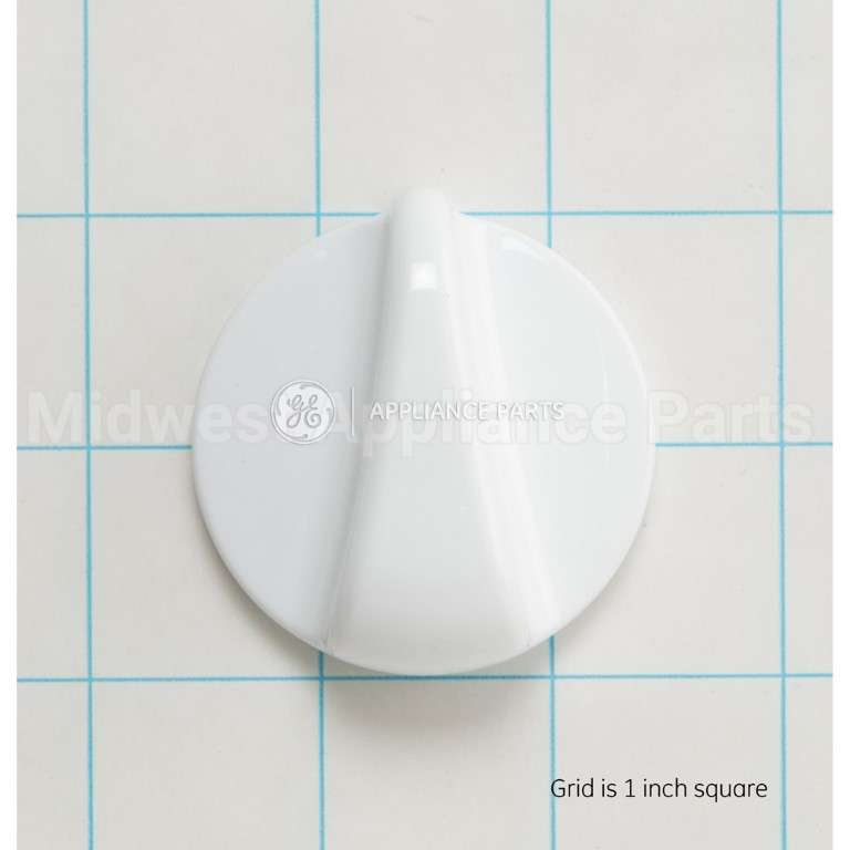 WB03T10076 GE Range Burner Control Knob - White