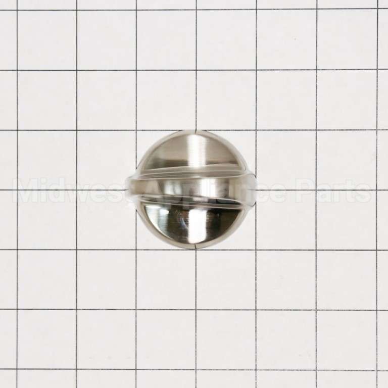WB03T10271 GE Range Burner Control Knob - Stainless St