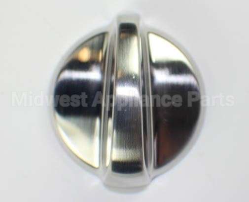 WB03T10284 GE Range Knob - Stainless Steel Look