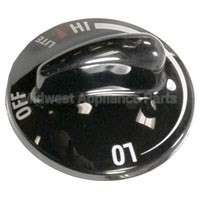 WB03X10122 GE Knob Control Black