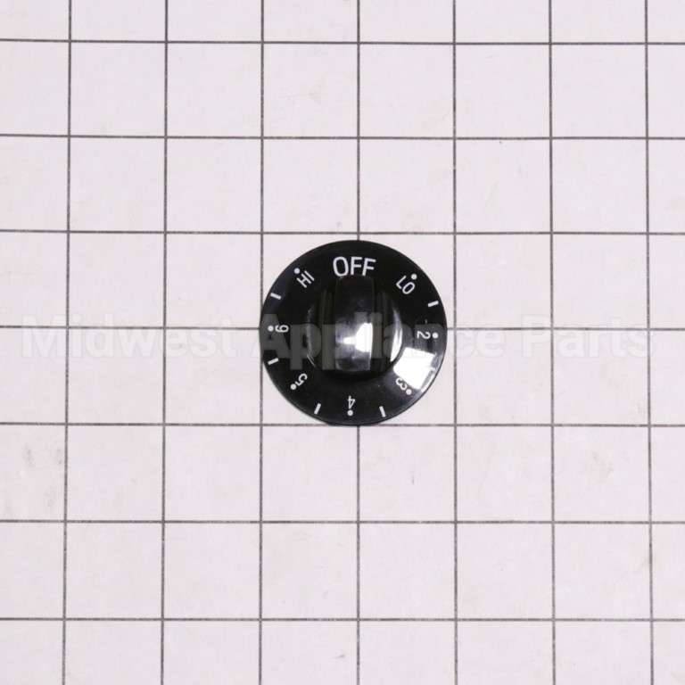 WB03X10276 GE Range Black Control Know With S