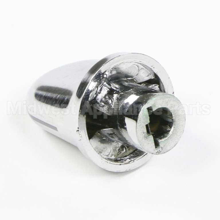 WB03X10317 GE Knob Vent Tri-Chrome Pl