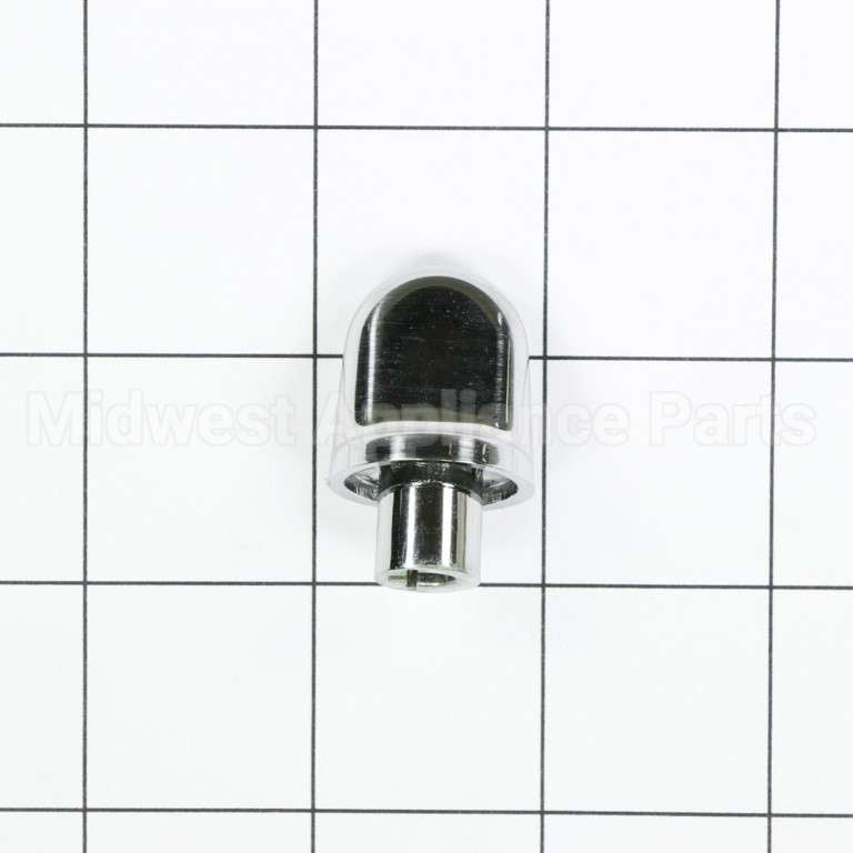 WB03X10317 GE Knob Vent Tri-Chrome Pl