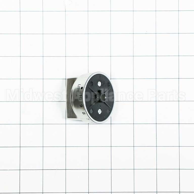 WB03X24818 GE Range Knob - Stainless Steel