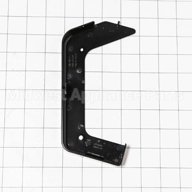 WB07K10003 GE Range Right End Cap - Black