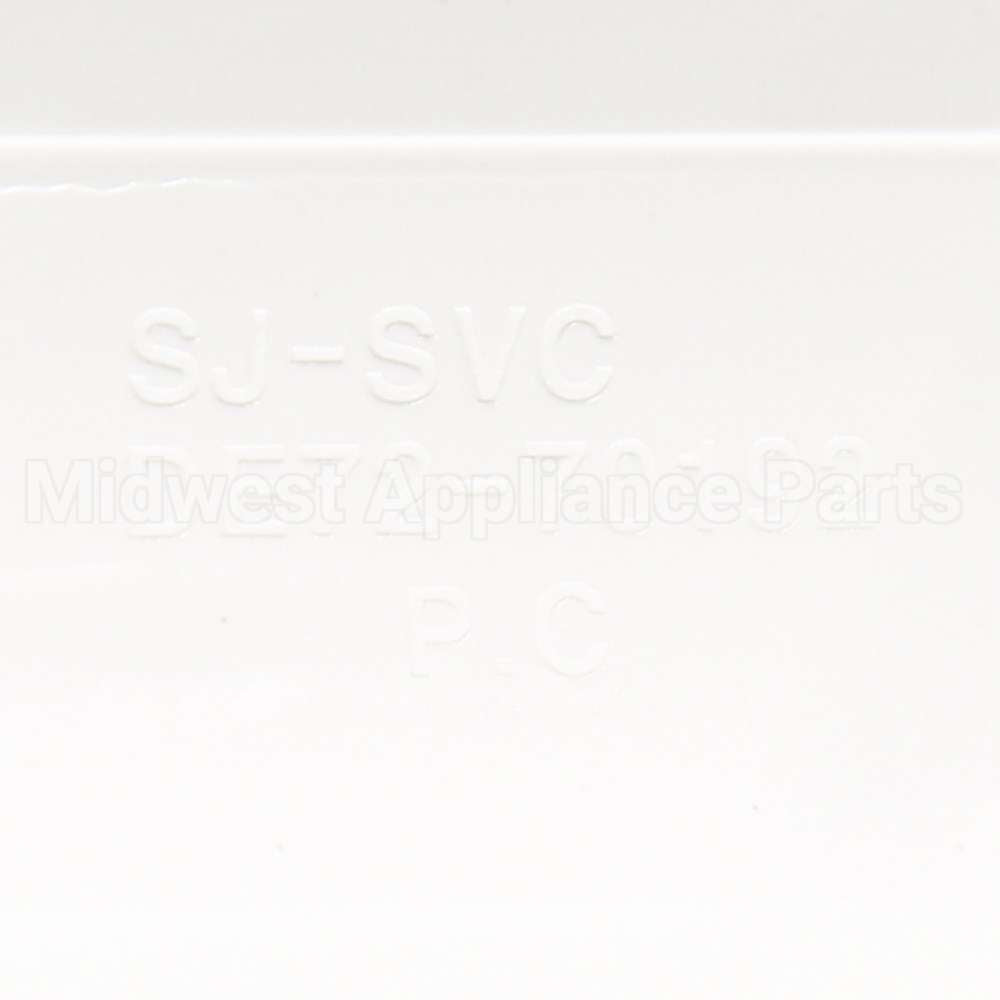 WB07X10195 GE Microwave Control Panel Frame - White