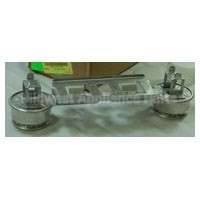 WB16K10058 GE Range Double Burner Assembly