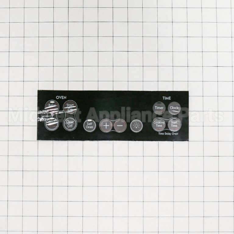 WB27K10118 GE Overlay T09-B Hp (Blk)