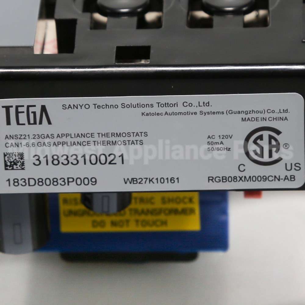 WB27K10161 GE Oven Electronic Range Control Erc3B