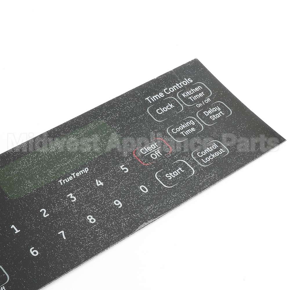 WB27K10407 GE Range Faceplate