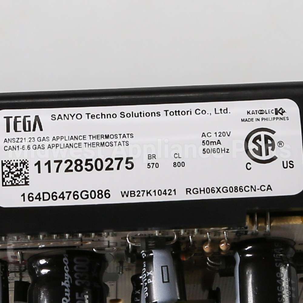 WB27K10421 GE Range Oven Control Board