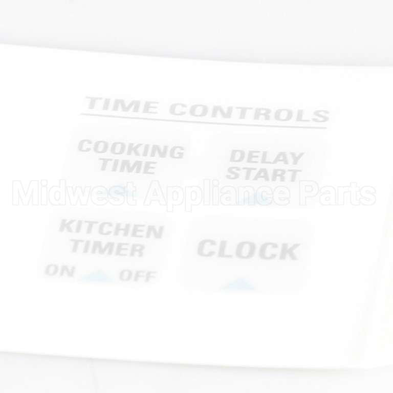 WB27K5338 GE Clock Plate-White