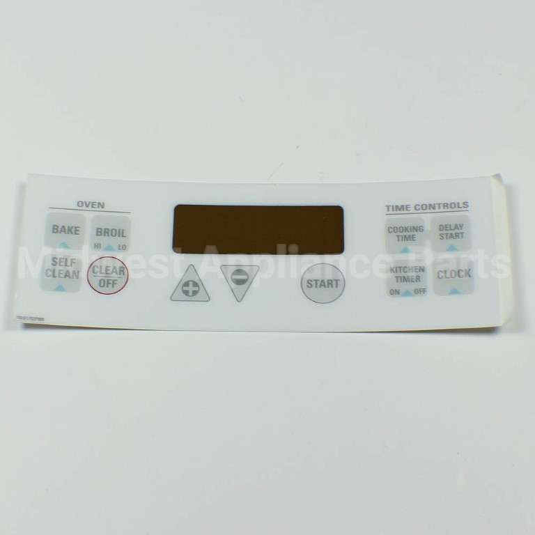 WB27K5338 GE Clock Plate-White