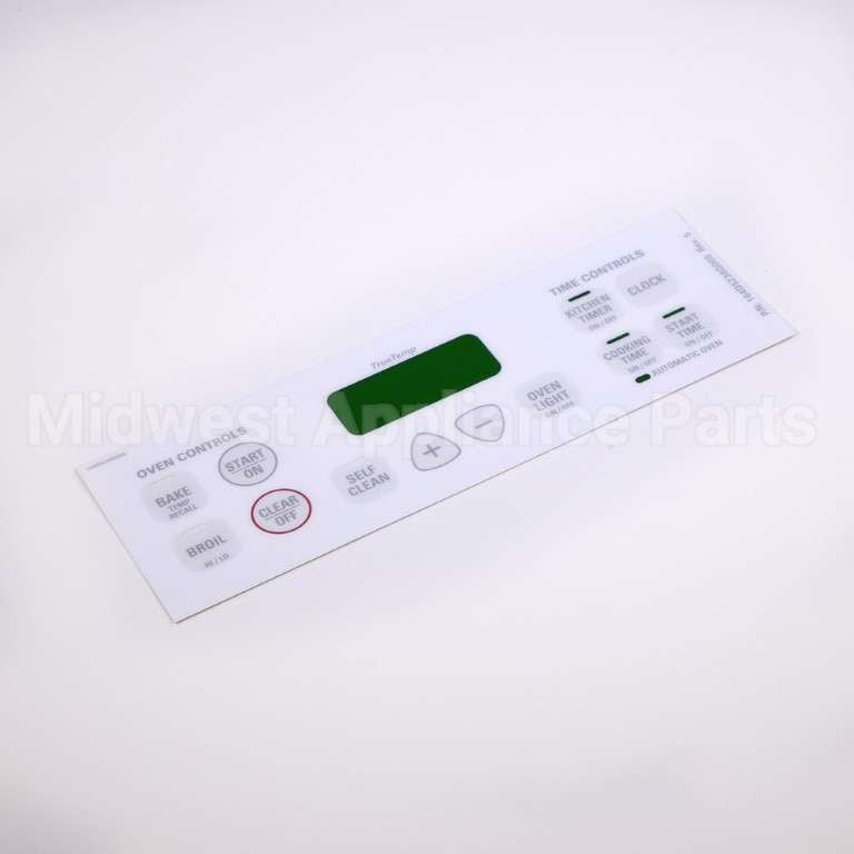 WB27T10515 GE Faceplate Graphics Asm